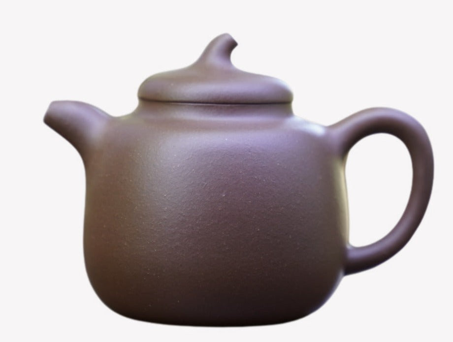 Genuine Yixing Zisha Purple Clay Teapot Eggplant Stem Qie Duan