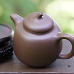 Genuine Yixing Zisha Purple Clay Teapot Eggplant Stem Qie Duan