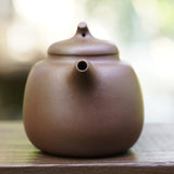 Genuine Yixing Zisha Purple Clay Teapot Eggplant Stem Qie Duan
