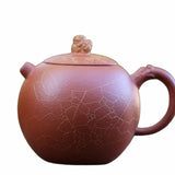 Genuine Yixing Zisha Purple Clay Teapot Golden Thread