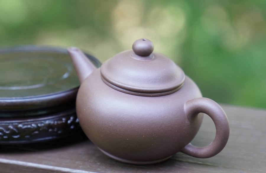 Tea Ware - Genuine Yixing Zisha Purple Clay Teapot Shui Ping Hu
