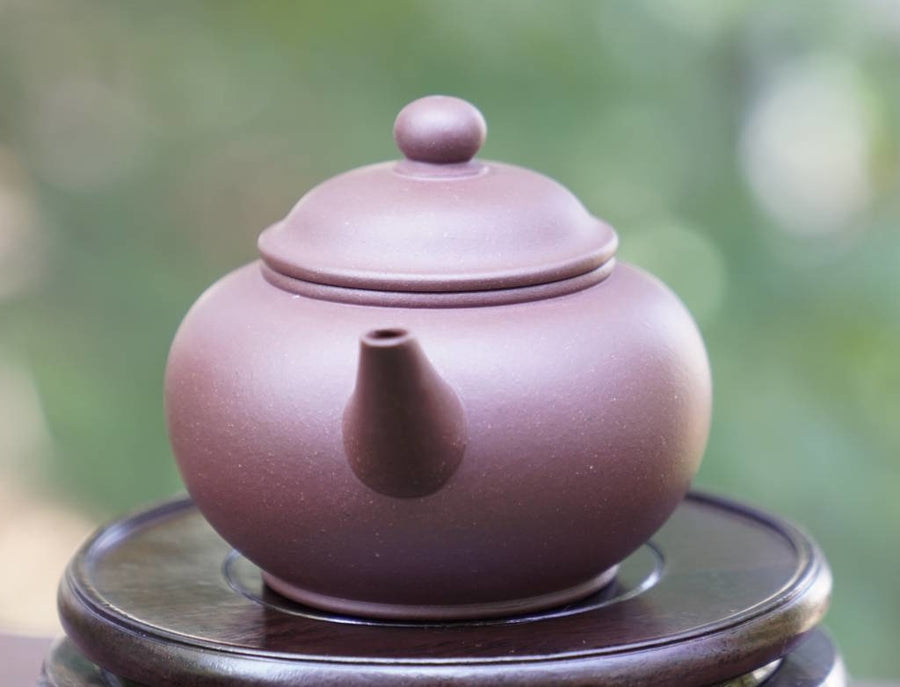 Genuine Yixing Zisha Purple Clay Teapot Shui Ping Hu