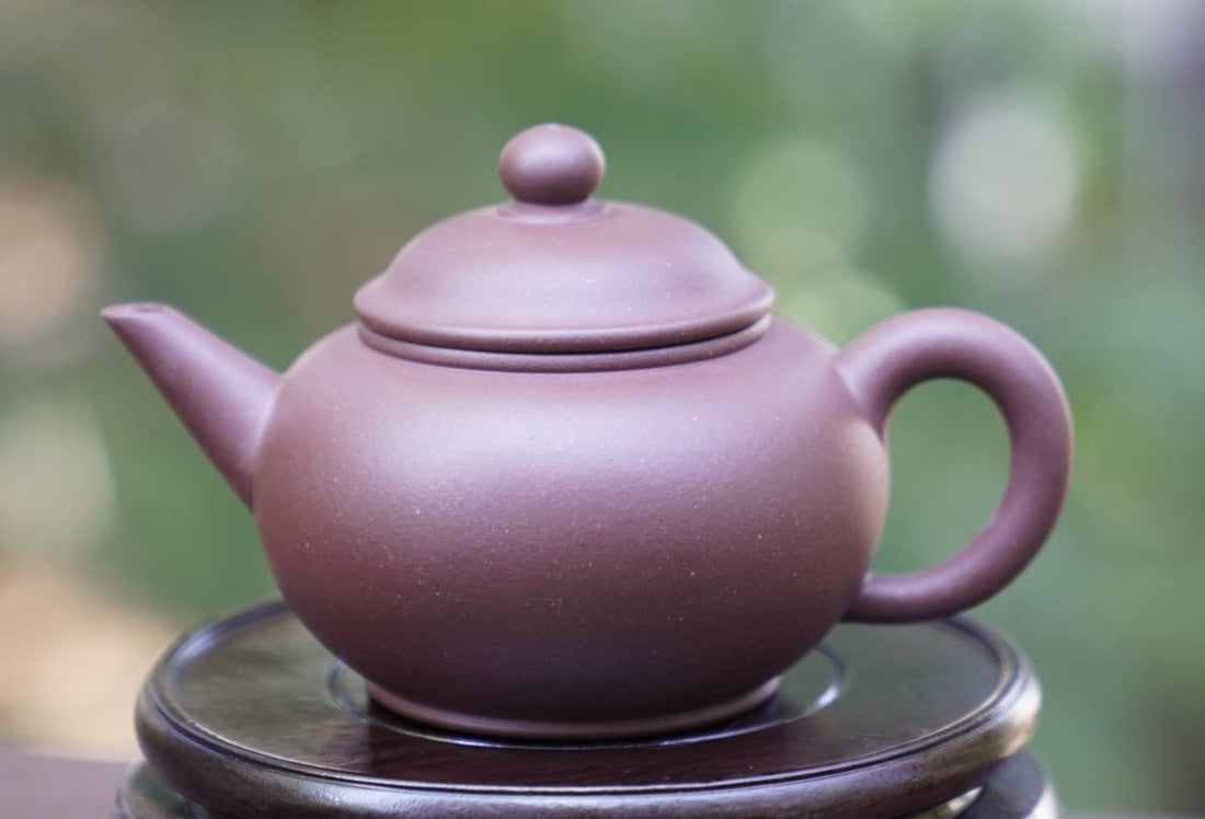 Genuine Yixing Zisha Purple Clay Teapot Shui Ping Hu
