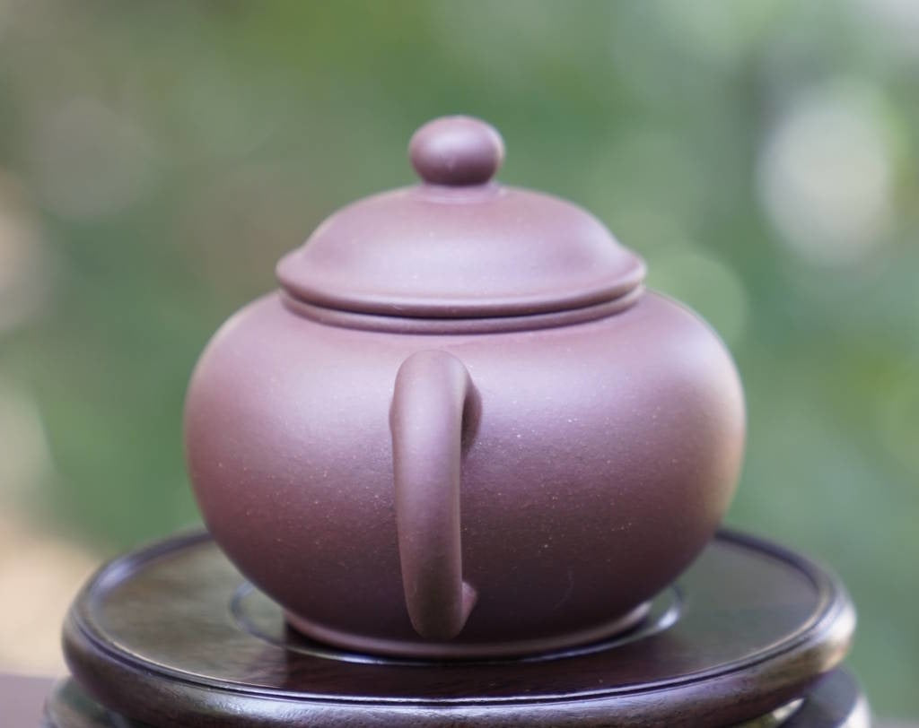 Genuine Yixing Zisha Purple Clay Teapot Shui Ping Hu