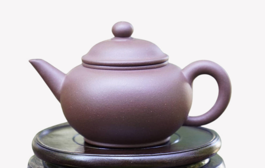 Tea Ware - Genuine Yixing Zisha Purple Clay Teapot Shui Ping Hu