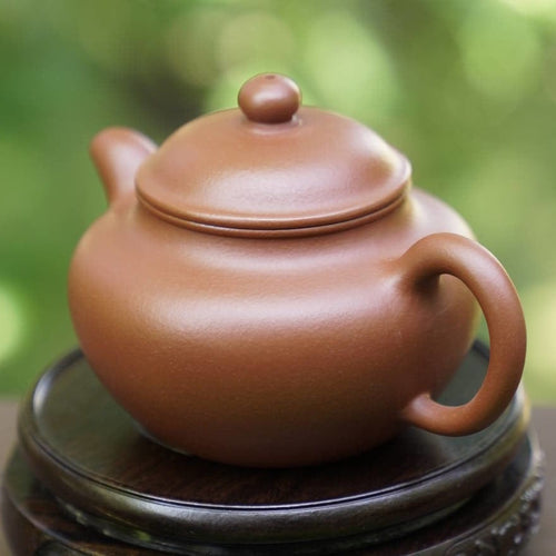 Genuine Yixing Zisha Purple Clay Zu Ni Lianzi Teapot