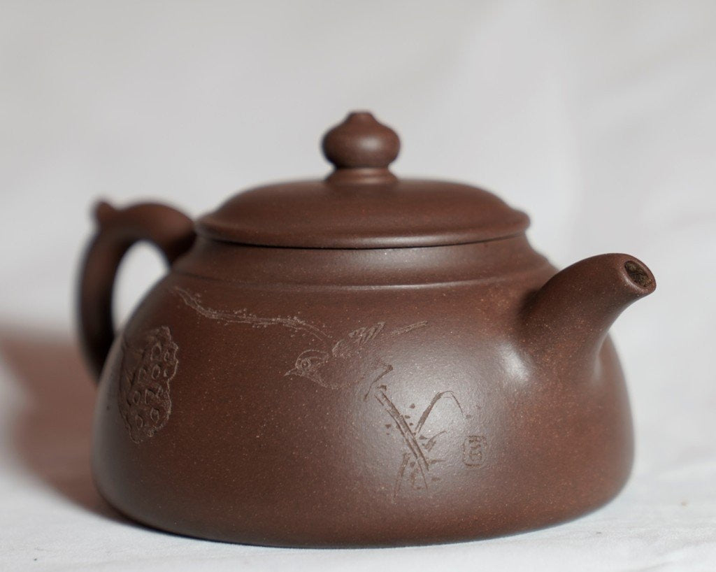 Genuine Yixing Zisha Teapot Handcrafted- Classic Half Moon