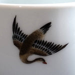 Jingdezhen Antique Porcelain Teacup Artisan Enamel Flying Goose