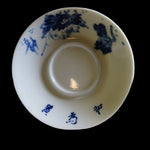 Jingdezhen Artisan Blue and White Porcelain Gaiwan Priceless Harmony