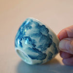 Jingdezhen Antique Porcelain Artisan Teacup Mountain Water Elaborate Painting