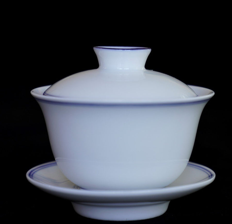 Tea Ware - Jingdezhen Blue and White Fine Porcelain Classic Double