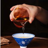 Jingdezhen Blue and White Porcelain Artisan Plum Blossom Teacup