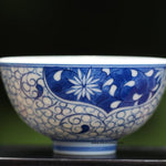 Jingdezhen Blue and White Porcelain Artisan Teacup Classic Heart-shaped