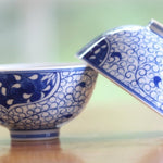 Jingdezhen Blue and White Porcelain Artisan Teacup Classic Heart-shaped