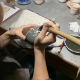 Jingdezhen Blue and White Porcelain Gaiwan Set Cracking Ice Plum Blossom