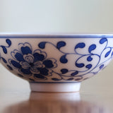 Jingdezhen Blue and White Porcelain Intertwined Lotus Bowl Hat Tea Cup