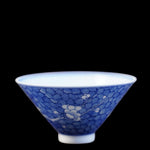Jingdezhen Blue and White Porcelain Plum Blossom Small Gaiwan