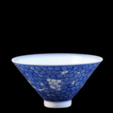 Jingdezhen Blue and White Porcelain Plum Blossom Small Gaiwan