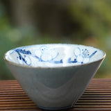 Jingdezhen Bowl Hat Plum Blossom Tea Cup Handmade