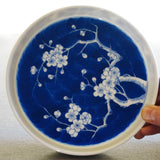 Jingdezhen Treasure Blue and White Porcelain Plum Blossom Plate