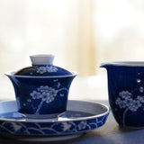 Jingdezhen Treasure Blue and White Porcelain Plum Blossom Plate