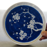 Jingdezhen Blue and White Porcelain Gaiwan Set Plum Blossom