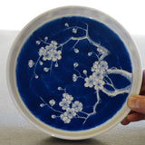 Jingdezhen Blue and White Porcelain Gaiwan Set Plum Blossom