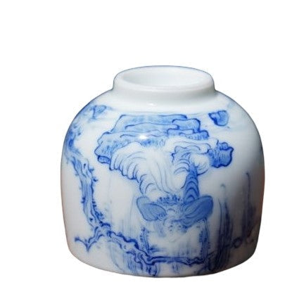 Jingdezhen Treasure White Porcelain Artisan Luohan Zen Tea Cup