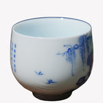 Jingdezhen Treasure White Porcelain Artisan Luohan Zen Tea Cup