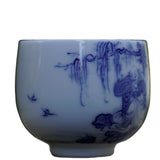 Jingdezhen Treasure White Porcelain Artisan Luohan Zen Tea Cup