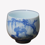 Jingdezhen Treasure White Porcelain Artisan Luohan Zen Tea Cup