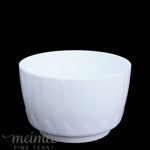 Jingdezhen Yingqing Porcelain Plantain Leaf Motif Curved Owner’s Tea Bowl