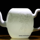 Jingdezhen Treasure Yingqing Porcelain Relief Teapot Beauty’s Shoulder
