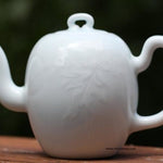 Jingdezhen Treasure Yingqing Porcelain Relief Teapot Beauty’s Shoulder