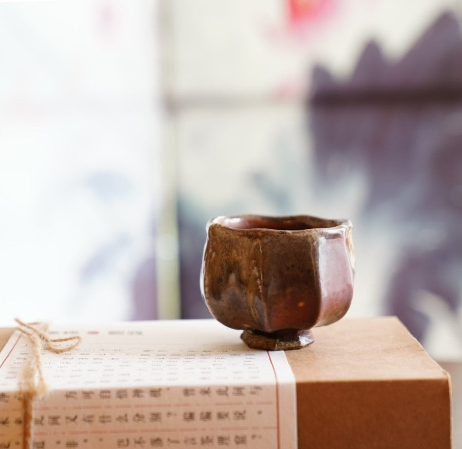 Jingdezhen Wood-fired Octagon and Heptagon Master Teacups Hand-crafted