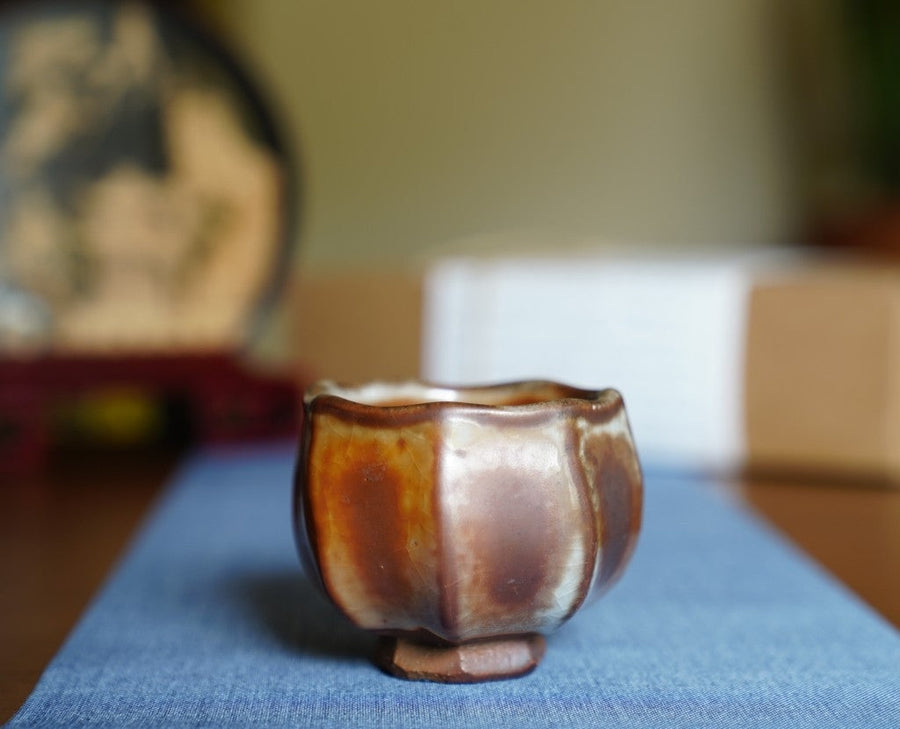 Tea Ware - Jingdezhen Wood-fired Octagon and Heptagon Master Teacups