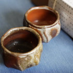 Jingdezhen Wood-fired Octagon and Heptagon Master Teacups Hand-crafted