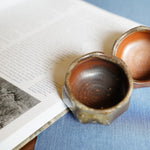 Jingdezhen Wood-fired Octagon and Heptagon Master Teacups Hand-crafted