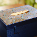 Jingdezhen Artisan Yingqing White Porcelain Gaiwan Tea Set Engraved Landscape