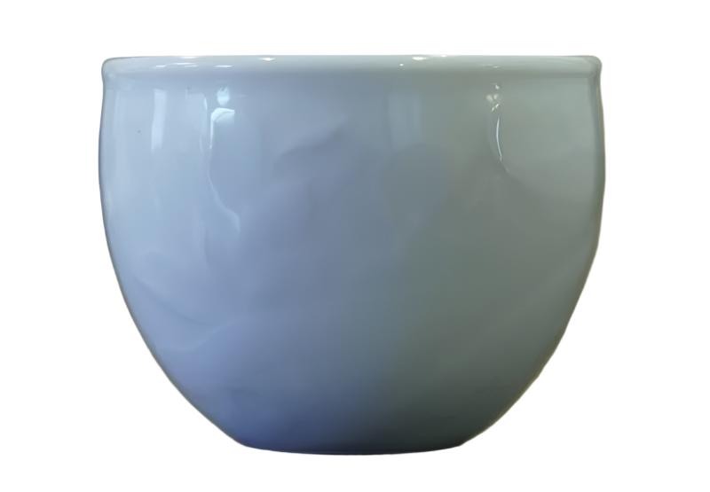 Jingdezhen Yingqing White Porcelain Tea Cup Exquisite Floral Relief