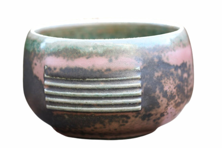 Tea Ware - Jun Porcelain Bowl Charcoal - fired Masterpiece