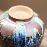 Jun Porcelain Tea Cup Copper Canyon 120ml