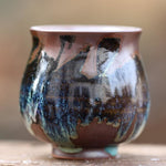 Jun Porcelain Tea Cup Copper Canyon 120ml