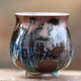 Jun Porcelain Tea Cup Copper Canyon 120ml