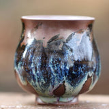 Jun Porcelain Tea Cup Copper Canyon 120ml