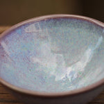 Jun Porcelain Tea Cup Jun Kiln Purple Landscape Impressionist’s Art 75ml