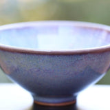 Jun Porcelain Tea Cup Jun Kiln Purple Landscape Impressionist’s Art 75ml