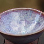 Jun Porcelain Tea Cup Jun Kiln Purple Landscape Impressionist’s Art 75ml