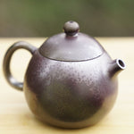 Artisan Jianshui Purple Clay Teapot Lang Gui Wood-fired Dragon Egg