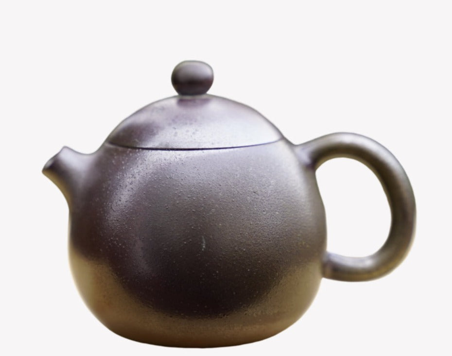 Artisan Jianshui Purple Clay Teapot Lang Gui Wood-fired Dragon Egg